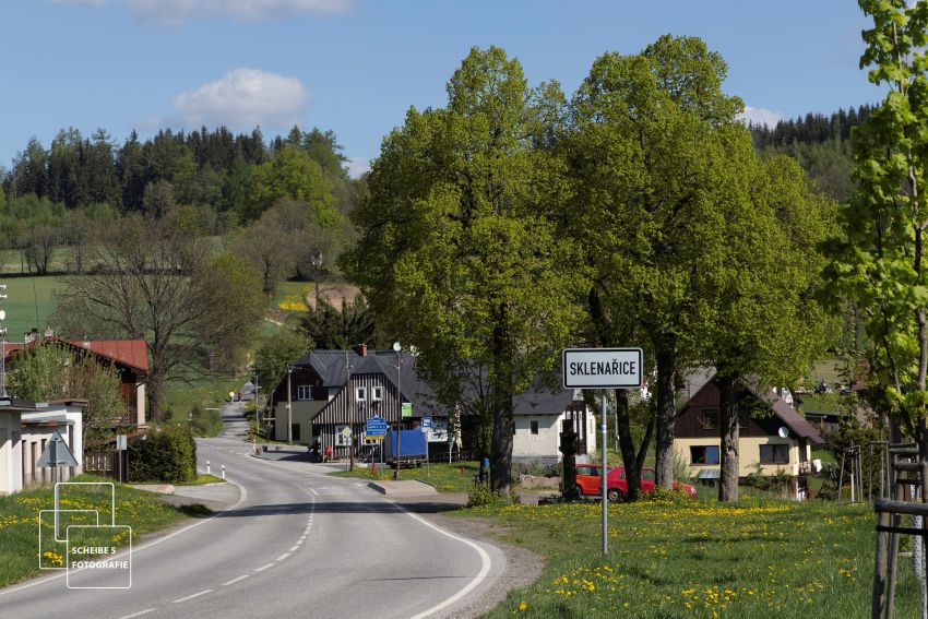 Unterwegs unterwegs im Isergebirge